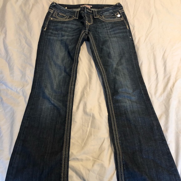 Express barely boot jeans size 4 - Picture 1 of 5